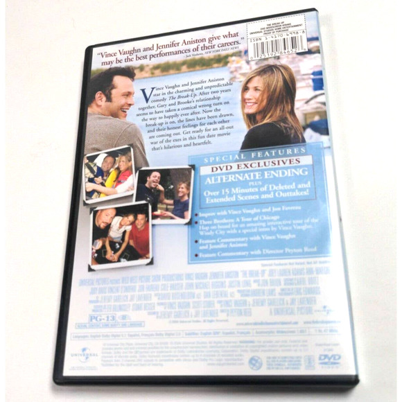 The Break-Up (Widescreen Edition) - DVD - VERY GOOD - Picture 2 of 2